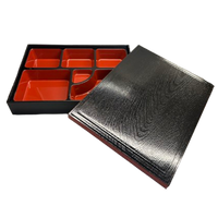 Bentobox (rot-schwarz, 36 x 27 x 7 cm)