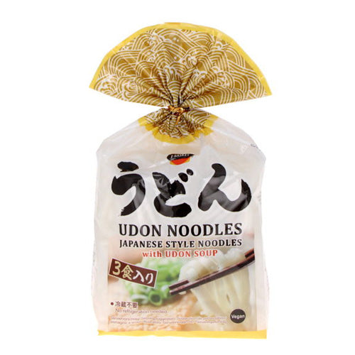 Udon Nudeln mit Udon Suppe, 3er Packung (720g)