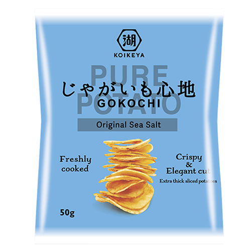 Jap. Kartoffelchips Original Sea Salt, Kokeiya Gokochi (50g)
