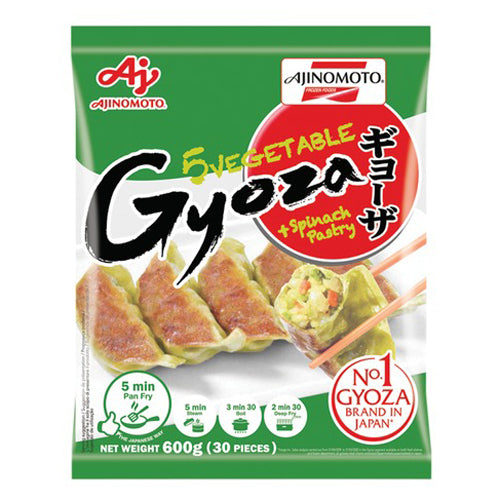 Ajinomoto Gyoza 5 Vegetable Gemüse (600g) 味の素5種類野菜餃子