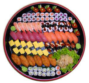 Sushi-Platte KAWASAKI<br><b>Große Platte</b>