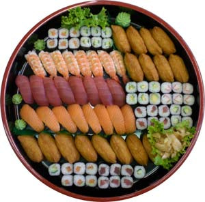 Sushi-Platte YOKOHAMA<br><b>Große Platte</b>