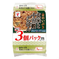 TAIMATSU, gekochter brauner Reis mit 15 Mischung, Gemain 15 KOKU GOHAN (3 Port 480g)
