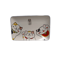 Kawaii Cat Sushi Teller (21cm x 13,5cm)