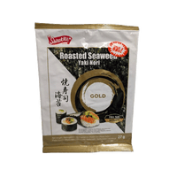 Seetang für Sushi, Shirakiku Yaki Nori Gold (27g)