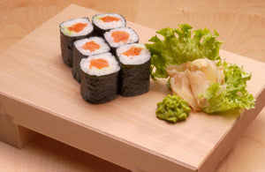 Shake-Maki<br>Maki-Sushi mit BIO Lachs
