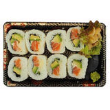 Sushi California-Rolls<br>Inside-Out-Rollen mit BIO Lachs, Avocado und Mayonnaise