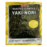 Seetang für Sushi, Shirakiku Yaki Sushi Nori Gold (130g)<br>SL Größe 50 Stk