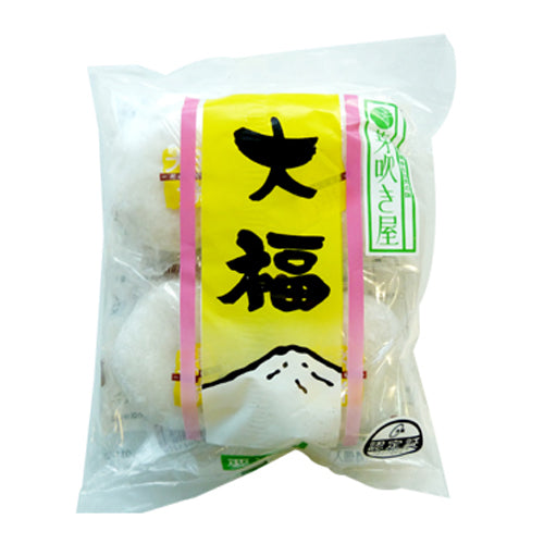 Daihuku Mochi Shiro, Reiskuchen mit Rote Bohnen Füllung (4Stk, 220g)大福もち